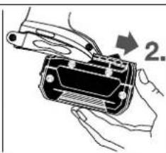Illustration of hands holding a mechanical device with a tool, no text or symbols present