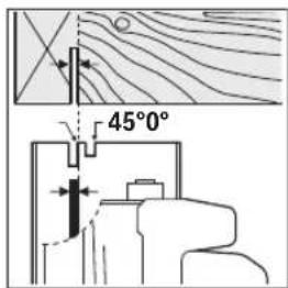 45°0°