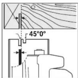 45°0°