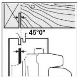 45°0°
