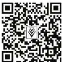 QR code with a central logo, likely linking to a digital resource or website.