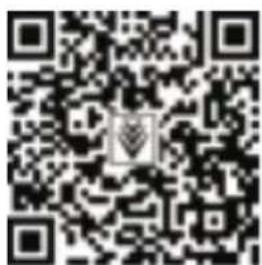 QR code image with a central logo, likely linking to a digital resource or website.