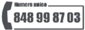Numero-unico 848 99 87 03