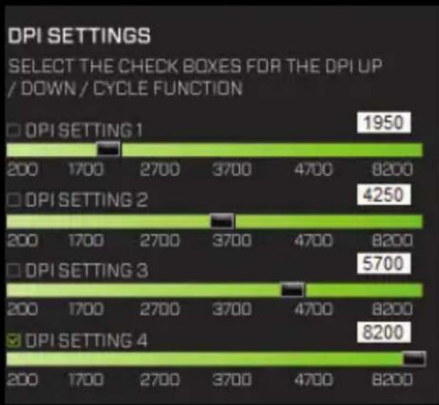 KeepOut X9CH - DPI Setting - 1