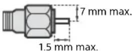 SONY FW-55XE9001 - Recommendation of F-type plug - 1