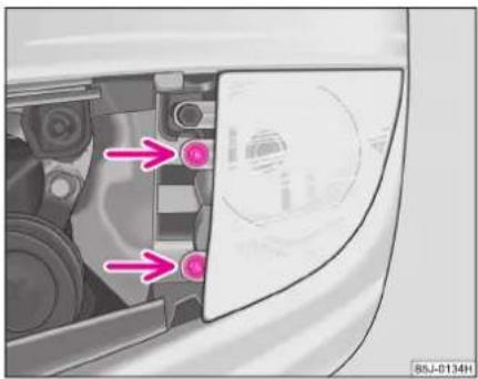 SKODA Roomster (2006) - Feu de position avant - 1