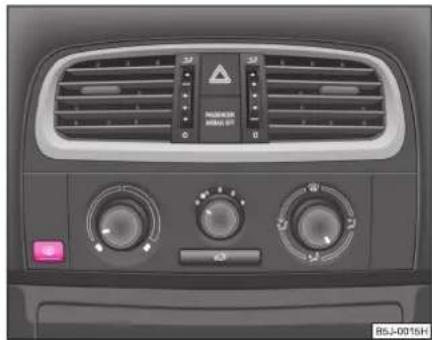 SKODA Roomster (2006) - Chauffage de la vitre arrière - 1
