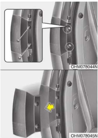 Close-up of mechanical components with highlighted parts, no visible text or symbols