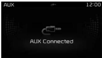 AUX 12:00 AUX Connected