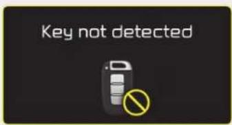 Key not detected