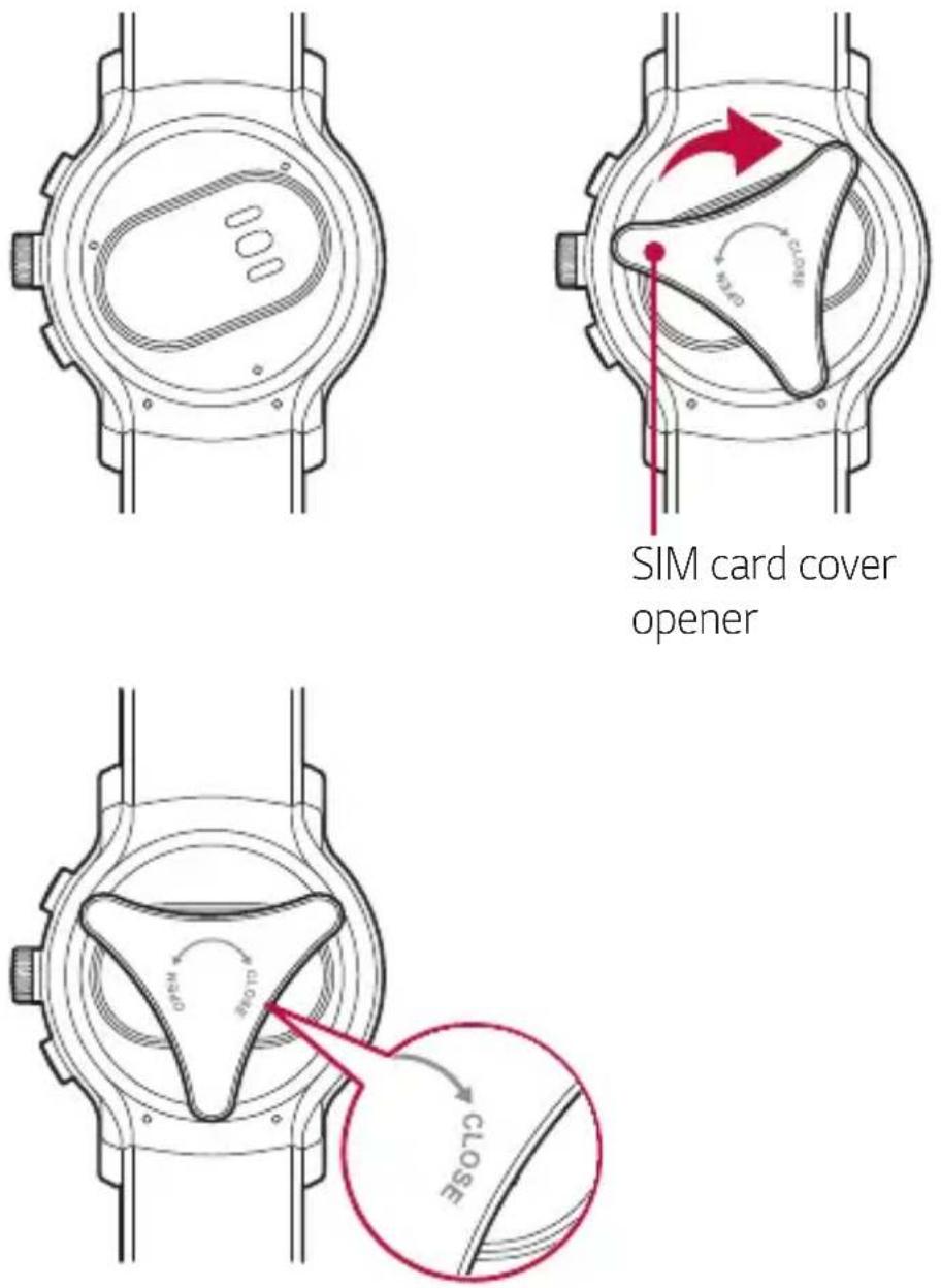 LG Watch Sport - Replacing the SIM Card - 6