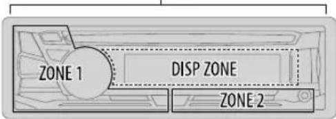 ZONE 1 DISP ZONE ZONE 2