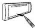 JVC KD-R784BT - Faceplate - 5