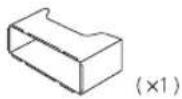 JVC KD-R784BT - Part list for installation - 3