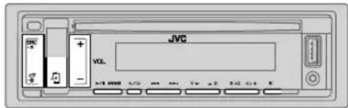 JVC VOL +/-