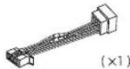 JVC KD-R784BT - Part list for installation - 4