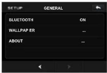 SETUP GENERAL BLUETOOTH ON WALLPAP ER ... ABOUT ...
