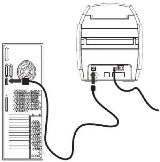 ZEBRA ZXP3 - Connecting the Printer to your Computer - 1