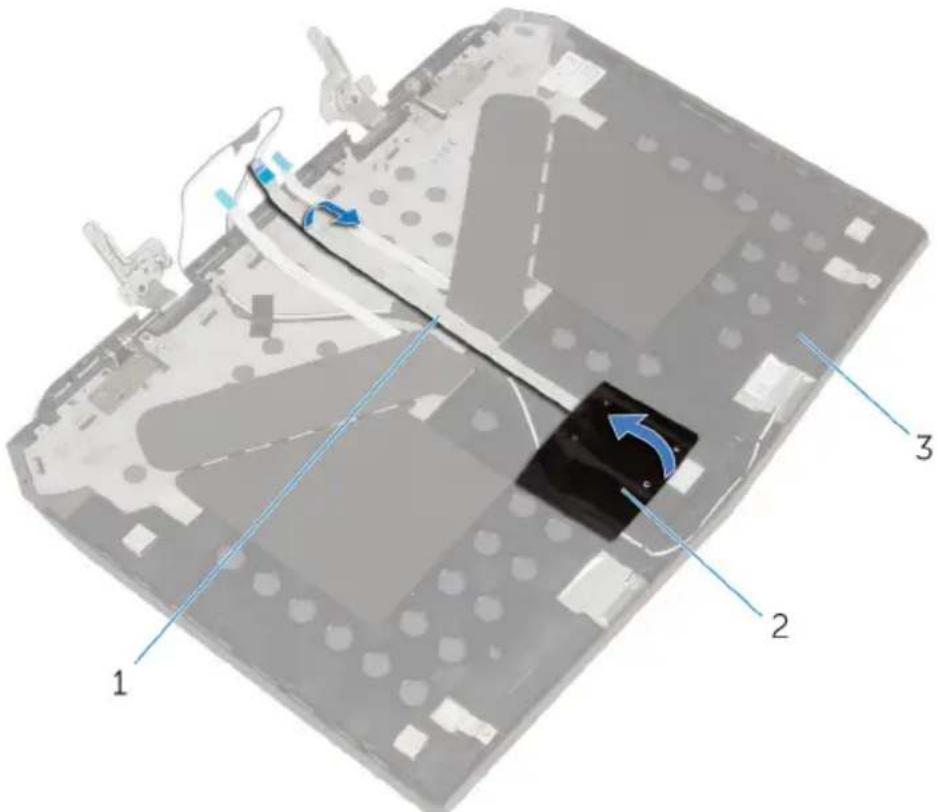 Technical diagram of a device with labeled components and directional arrows indicating movement or flow.