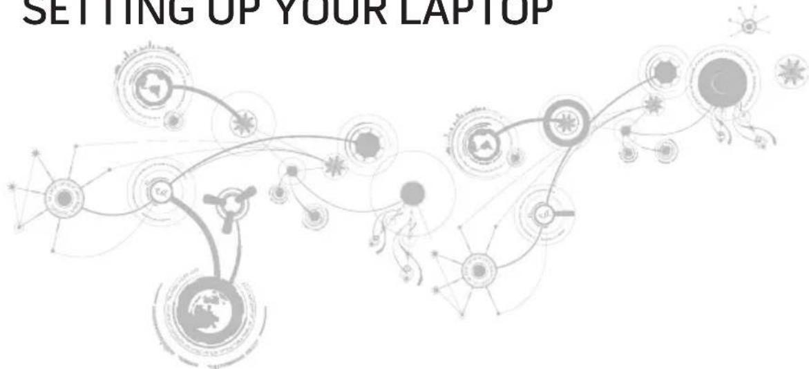 ALIENWARE M17x R3 - SETTING UP YOUR LAPTOP - 1