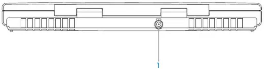 ALIENWARE M17x R3 - Back View Features - 1