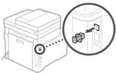 CANON i-SENSYS MF732Cdw - USB bidez konektatzeko - 3