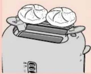 PHILIPS Essence HD2574 - Calentamiento de bollos o croissants - 2