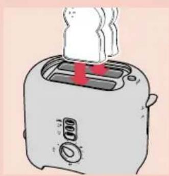 PHILIPS Essence HD2575 - Faire griller du pain - 2
