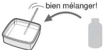 bien mélanger!