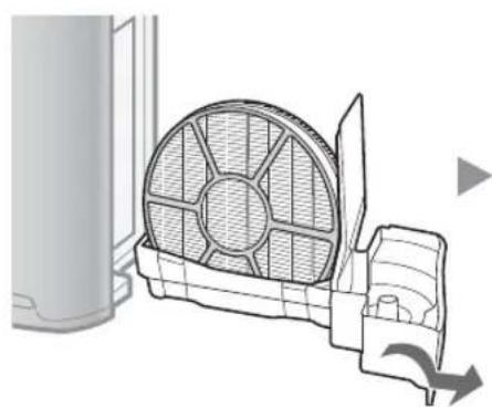 SHARP KC-A40EUW - PLASMACLUSTER IONEN AAN/UIT - 1