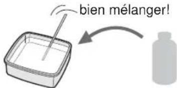 bien mélanger!
