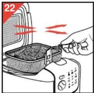 PHILIPS HD4220 - Como usar a fritadeira - 9