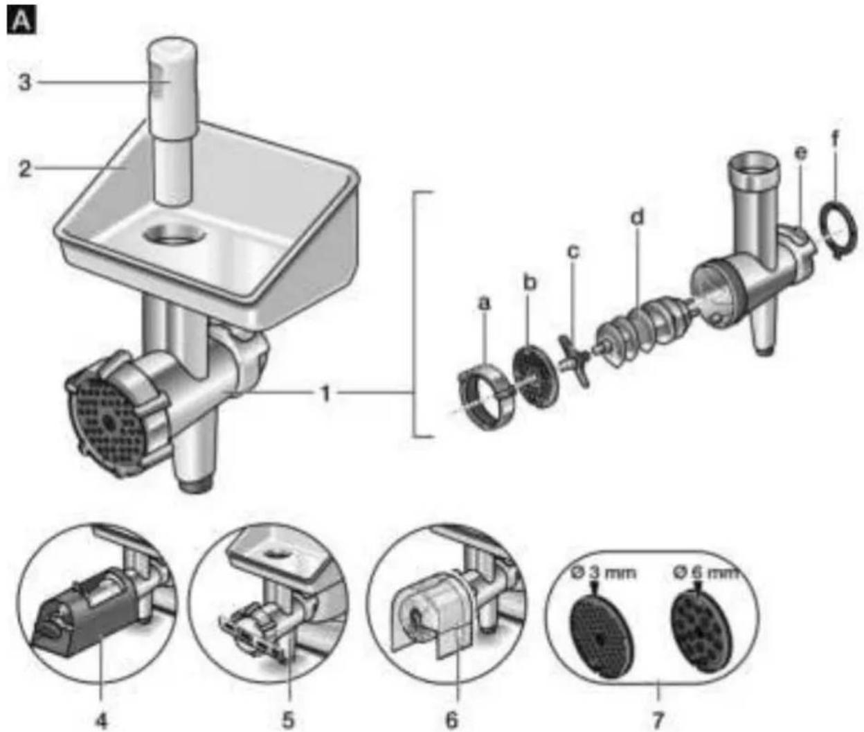 BOSCH Creationline MUM58244 - For your safety - 2