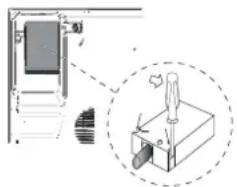 Hotpoint Ariston KRC 631 t X - Tablero de bornes - 1