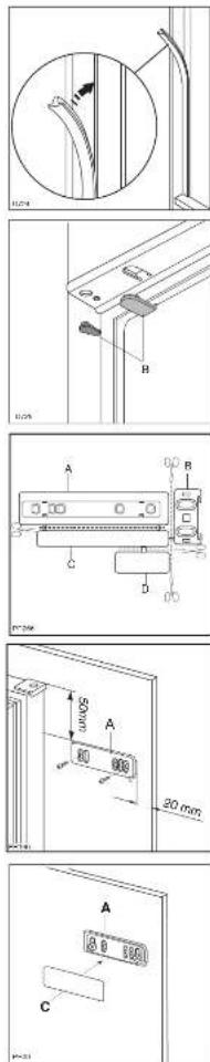 BRANDT SA2200E - Instructions pour l'encastrement - 5