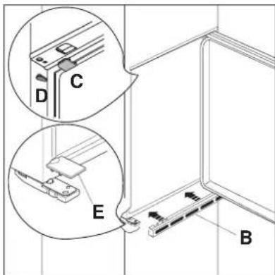 BRANDT SA2252E - Instructions pour l'encastrement - 7
