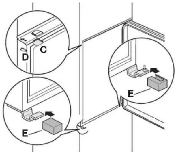 BRANDT SA2262E - Installation des Geräts - 7