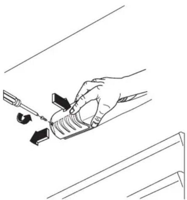 BRANDT SA2262E - Remplacement de l'ampoule d'éclairage - 1