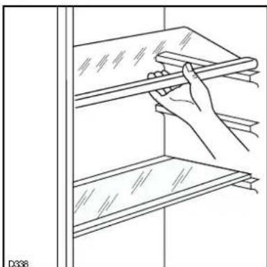BRANDT SA2362E - Tablettes amovibles - 1