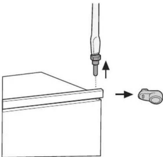 BRANDT SA3052E - Réversibilité de la porte - 1