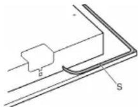 BRANDT TE1074X - Fastening the top - 1