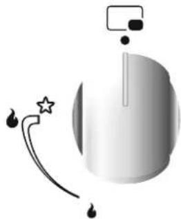 CANDY CME5620SBW - UTILISATION DES BRÛLEURS DE LA TABLE DE CUISSON - 1