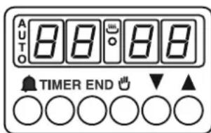 AUTO 88 88 TIMER END