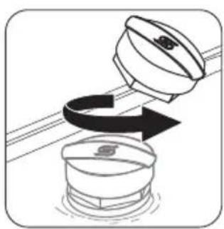 ZANKER KDI10000XK - Filling the salt container - 2