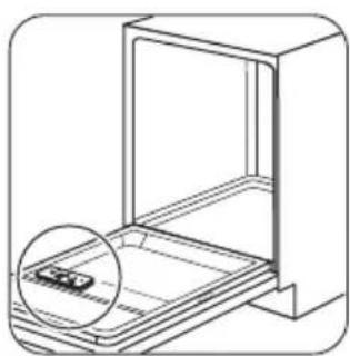 ZANKER KDI10000XK - Filling the salt container - 7