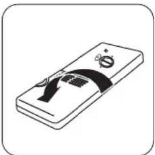 Diagram of a mobile phone with a download screen showing Chinese text and icons