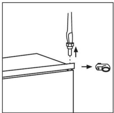 ZANKER ZKK 8008 - Umkehrbarkeit der Tür - 2