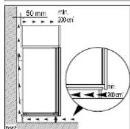 ZANKER ZKK 311 k - Dimensions de la niche - 2