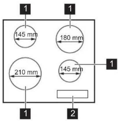 1 145 mm 180 mm 210 mm 145 mm 1 1 2