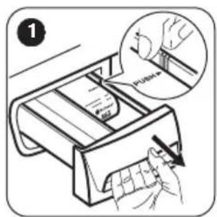 ZANUSSI ZWF71440W - REINIGEN DER WASCHMITTELSCHUBLADE - 1